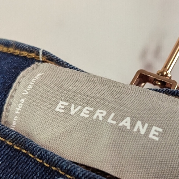 Everlane Skinny Jean Womens The High Rise Denim Medium Mid Blue Wash - Picture 11 of 11